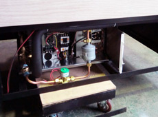 冷凍機取付・配線