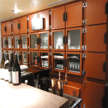 飲食店ショーケース