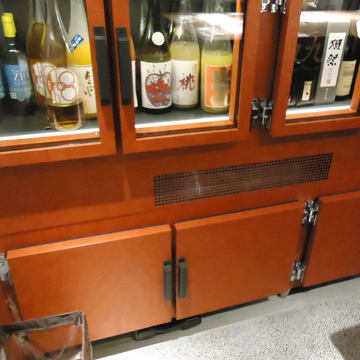 飲食店ショーケース