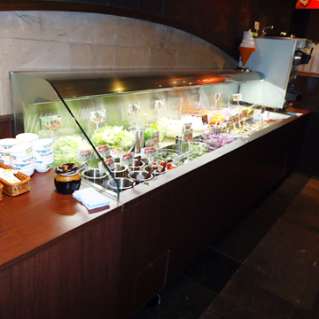 飲食店ショーケース