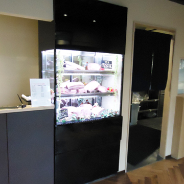 飲食店ショーケース