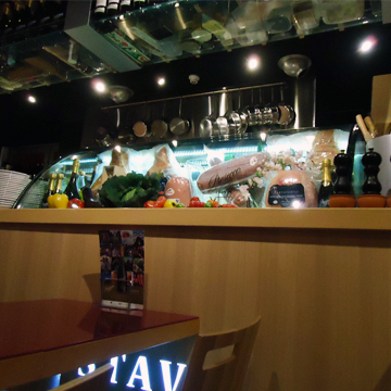 飲食店ショーケース