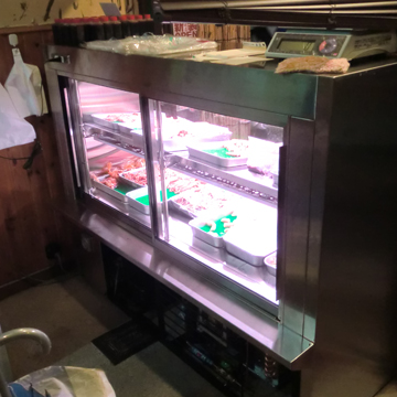 飲食店ショーケース